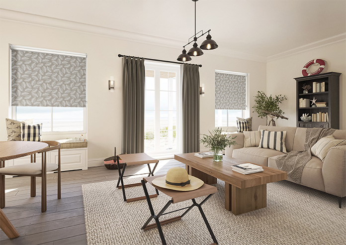Banana Leaf, Mink Brown - Twist&Fit Roller Blind - Image 7